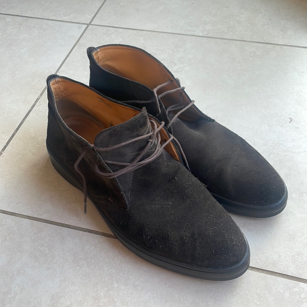 Brown Suede Jack Erwin boots